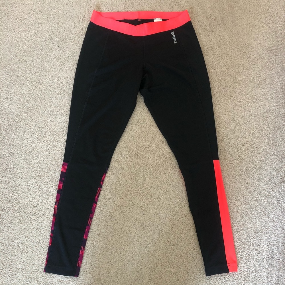 Reebok Full Length Leggings Size M Black